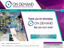 Tablet Screenshot of ondemandsummit.com